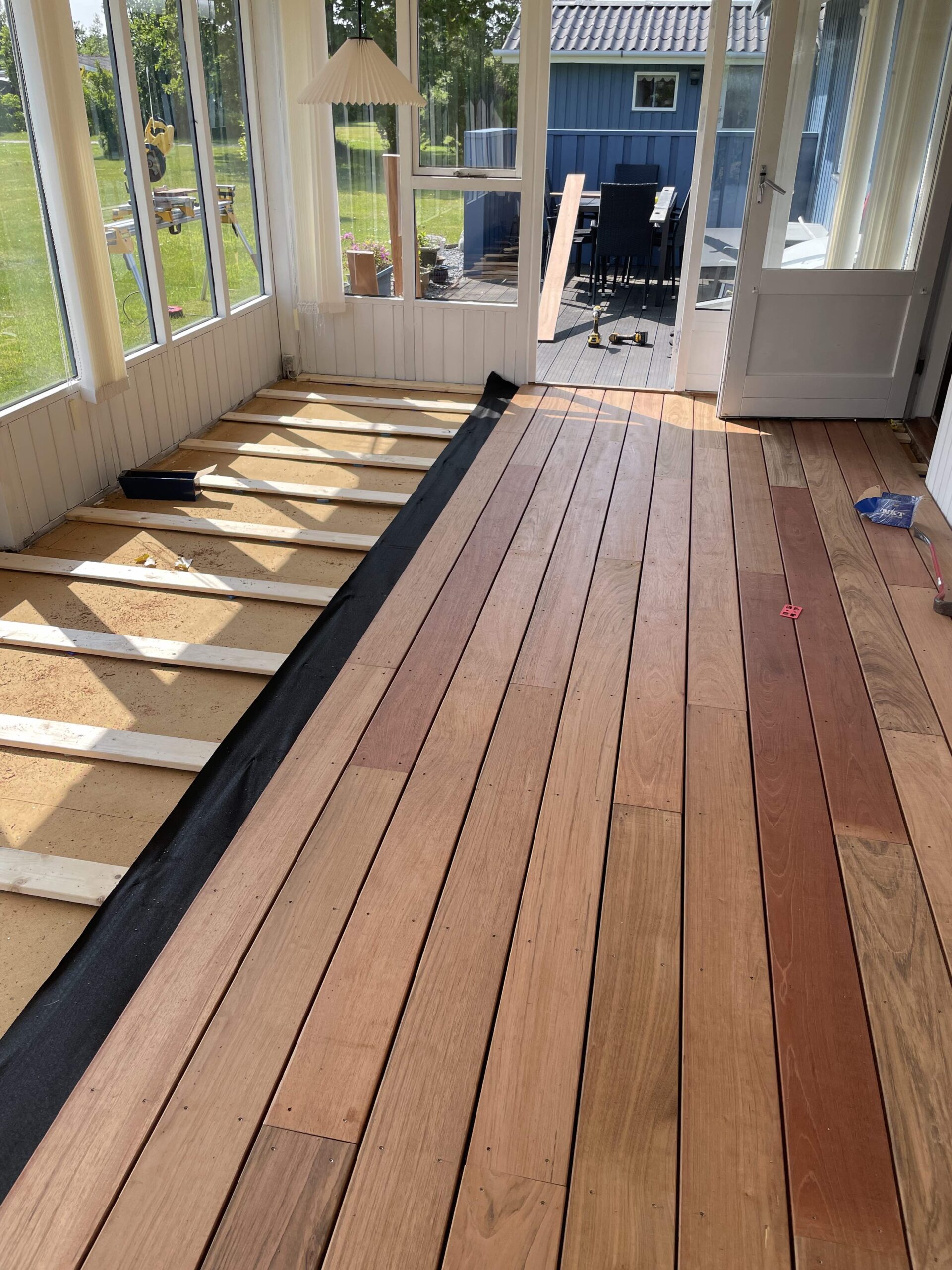 Hårdtræ terrasse